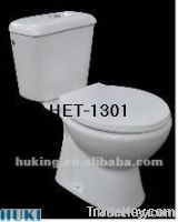 Bathroom Siphonic Sanitary Ware Cheap Two Piece Ceramic Toilet