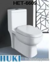 Hot Sell Siphonic One-Piece Toilet HET-6609