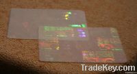 laser pouch, hologram overlay, hologram ID card