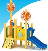 EXCELLENT WOODEN KID'S SLIDE