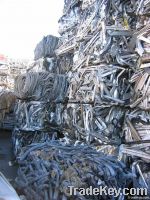 Aluminum 6063 extrusion scrap bales