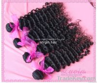 2 pcs 5A malaysian virgin hair deep wave