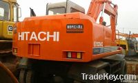 used HITACHI EX100WD Wheel excavator
