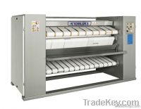 FLAT WORK IRONER WITH DRYING BAND