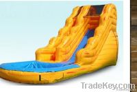 good quality inflatable water slide for summer holiday