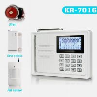 Home Security Wireless Intruder Alarm GSM/PSTN Alarm System KR-7016G