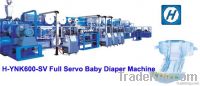 Full Servo Baby Diaper Machine
