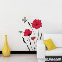 Flower & Dragonfly(Red)