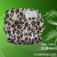 printed velcro baby diaper series