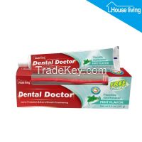 181g FDA approved sodium fluoride toothpaste manufacture