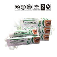 100g crystal fluoride toothpaste with same quality as close up