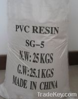 Plastic Raw Material PVC Resin SG-5