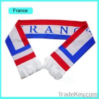 match acrylic football scarf