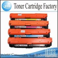 New compatible toner cartridge CE740A CE741A CE742A CE743A for HP