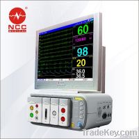 2013 Hot sell LCD 17 '' multi-parameter patient monitoring system