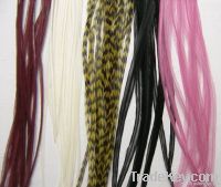 GRIZZLY ROOSTER FEATHER HAIR EXTENSION