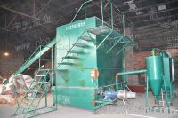 Sawdust charcoal making machine