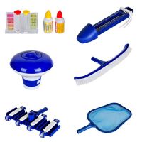 Swimming Pool Cleaning Accessories, Wall Brush, Vacuum Head, Lear Skimmer