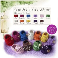 Crochet Baby Shoes, 100% handmade