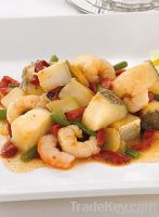 Stir-Fried Cod with Prawns