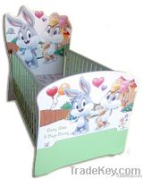 Baby Lola & Bugs Bunny convertible bed