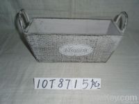 2012 FALL garden handicraft wooden barrel with handle