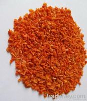 Dehydrated carrots dices