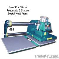 Double Station Pneumatic Heat Press