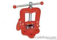 Bench pipe vise