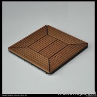 Sell Hot products of WPC(wood plastic composite) diy tile decking