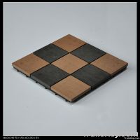 Hot products of WPC(wood plastic composite) diy tile