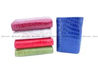 Crocodile Skin Wallet For Women, Trifold From Crocodile Leather