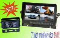 7 inch reversing camera system with dvr function