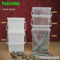 Screw buckets, Fastener pails, Nail boxes, Screw Containers