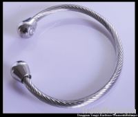 wholesale cuff stainless steel magnetic bracelet