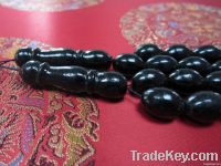 Black Coral Rosary Rice Beads