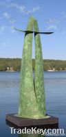 Modern Cross Sculpture, 6 metres tall