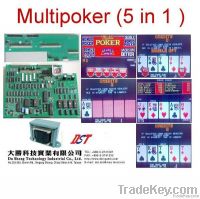 Multipoker gaminator PCB board