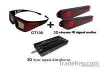 GK200-3D projections and 3D cinema kits