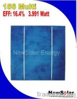 156 Multi 3BB A grade 16.40%~16.80% Silicon solar cells