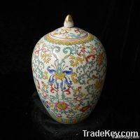 hand painted antique Decorative Ceramic flower Vase WRYHH30
