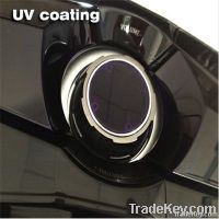 cnc machining plastic prototype by uv coating