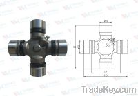 Universal joint with 2 plain and 2 grooved round bearings(FIG-AB)