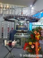 twin size double jersey circular knitting machine