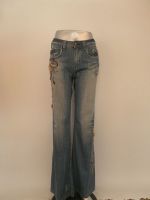 Ladies Embroidered Jeans