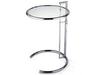 glass table, coffee table, barcelona table, Adjustable Table