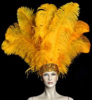 Quality Ostrich Feathers For Centerpiece And Duster.