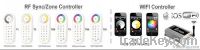 LED RGB wireless touch controller one-to-multiple receivers RF wireles