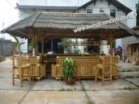 BAMBOO TIKI BAR BEAUTIFUL FOR COFFEE, RESORT, MEETING, RELAX, PARTY