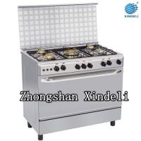 Freestanding Gas range with 5 burner and oven
